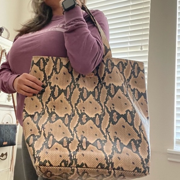 Consuela Bags Consuela Snake Skin Bag Poshmark